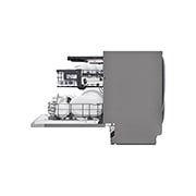 LG Εντοιχιζόμενο πλυντήριο πιάτων με LG QuadWash™, side view, DB243TX, thumbnail 12