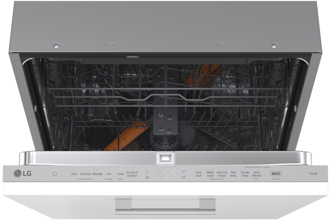 LG Εντοιχιζόμενο πλυντήριο πιάτων με ατμό και LG QuadWash™, Πίνακας ελέγχου , DB273TX, thumbnail 5
