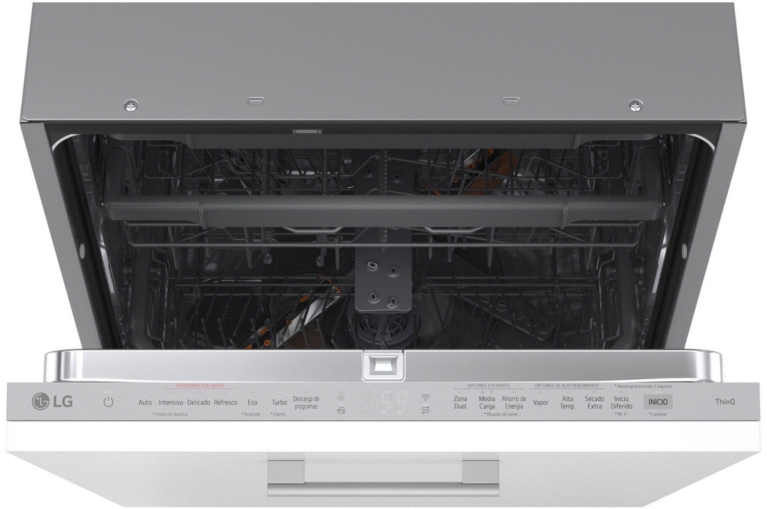 LG Εντοιχιζόμενο πλυντήριο πιάτων με ατμό και LG QuadWash™, Πίνακας ελέγχου , DB375TXS, thumbnail 6