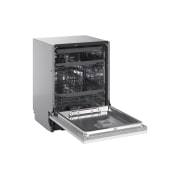 LG Εντοιχιζόμενο πλυντήριο πιάτων με ατμό και LG QuadWash™, Αριστερή πλαϊνή όψη ανοιχτής πόρτας, DB375TXS, thumbnail 9