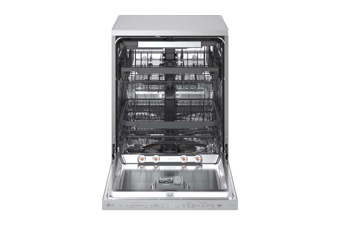 LG Ελεύθερο πλυντήριο πιάτων με ατμό και LG QuadWash™, Πίνακας ελέγχου , DF375HVS, thumbnail 6