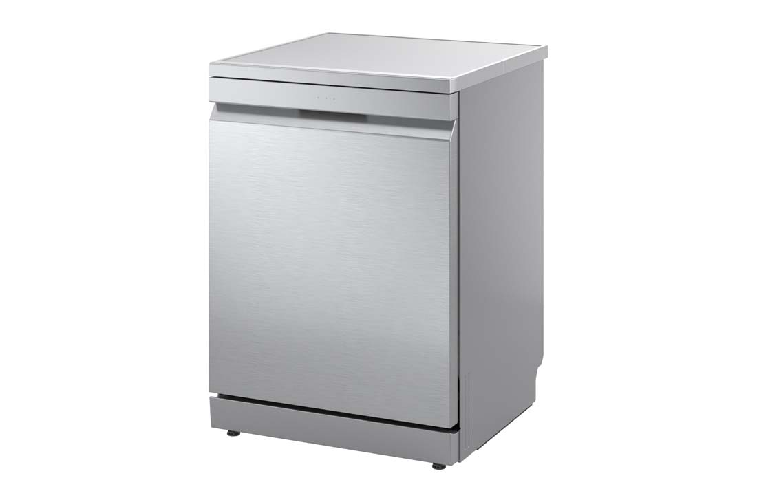 LG Ελεύθερο πλυντήριο πιάτων με ατμό και LG QuadWash™, Πλαϊνή όψη με 3ο ράφι - κάτω, DF375HVS, thumbnail 11