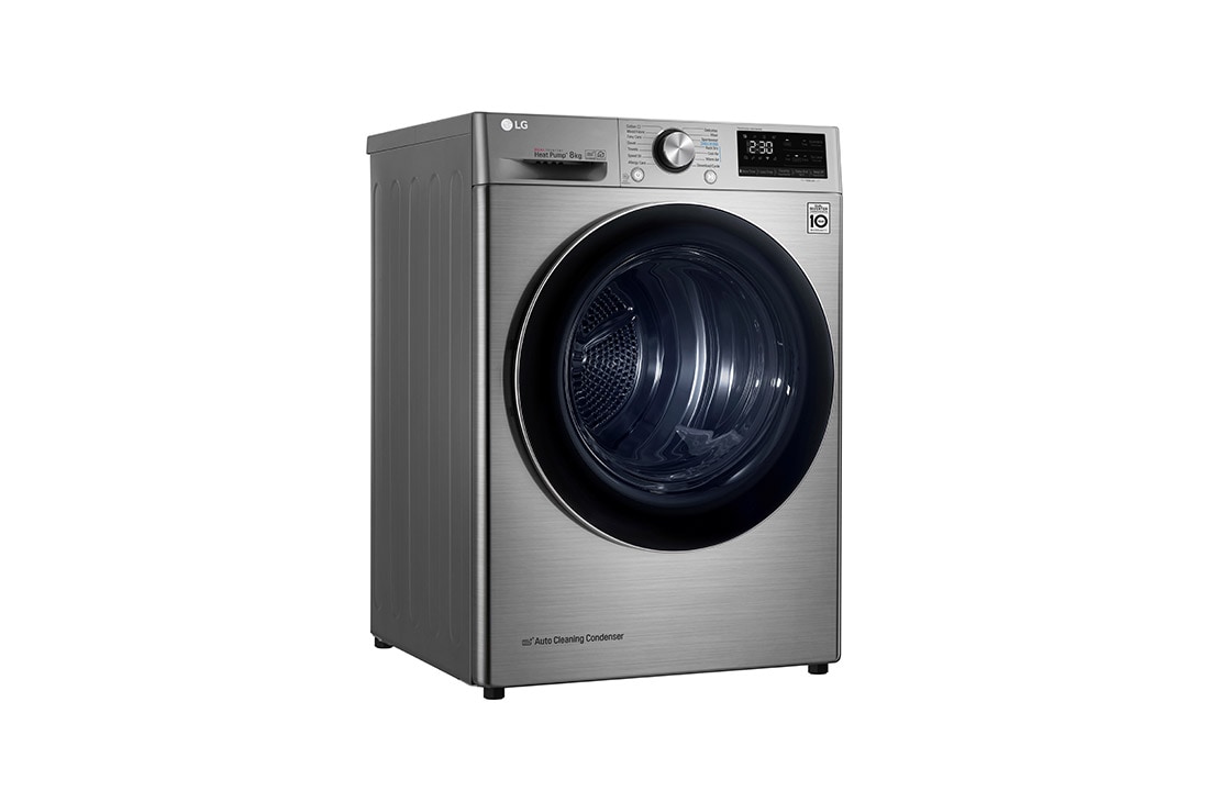 LG Στεγνωτήριο 8kg Υβριδικό με Aντλία θερμότητας, RC80V9EV2W, RC80V9EV2W, thumbnail 4