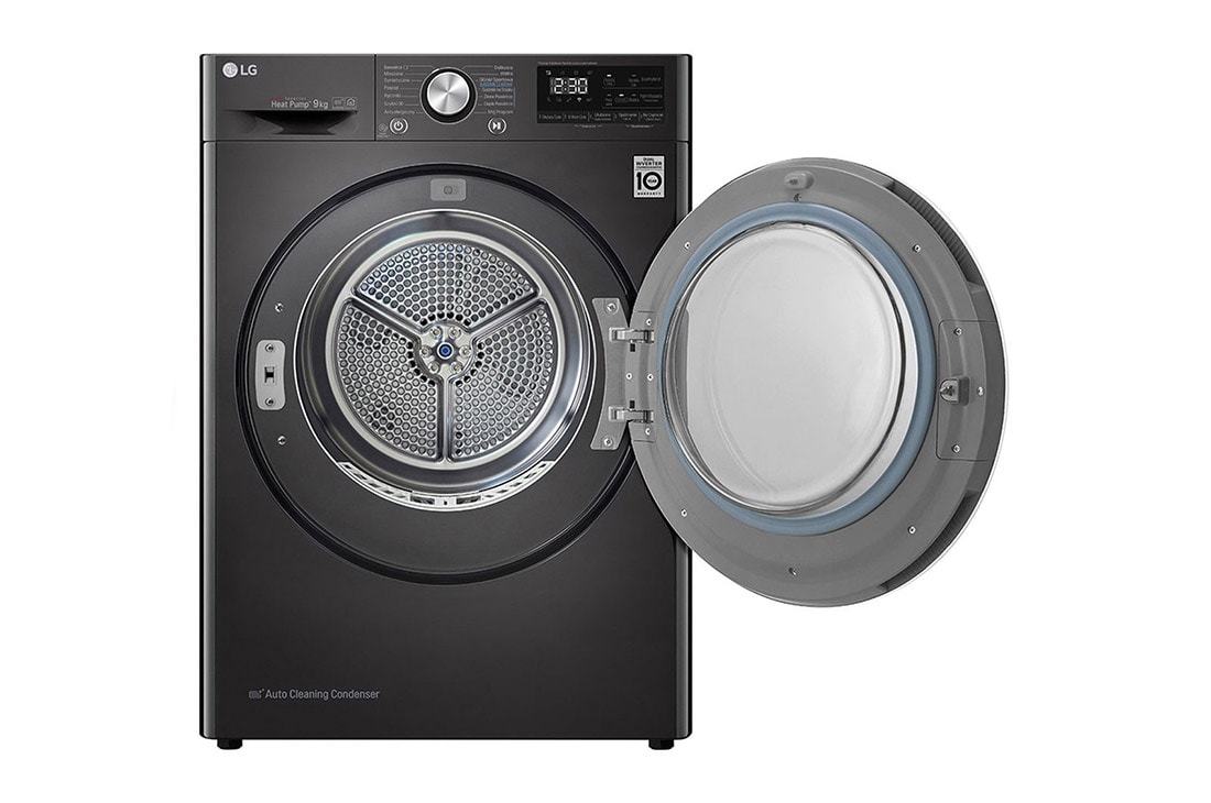 LG Στεγνωτήριο 9kg Υβριδικό με αντλία θερμότητας, RC90V9JV2W, thumbnail 3