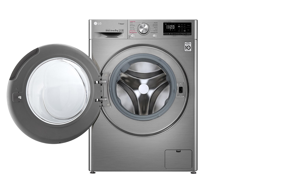 LG Πλυντήριο Ρούχων  8kg, AI DD™, Ατμού, F4WV408S2T, thumbnail 2