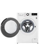 LG Πλυντήριο Ρούχων 10,5kg, AI DD™, Ατμού, front open view, F4WV310S6E, thumbnail 2