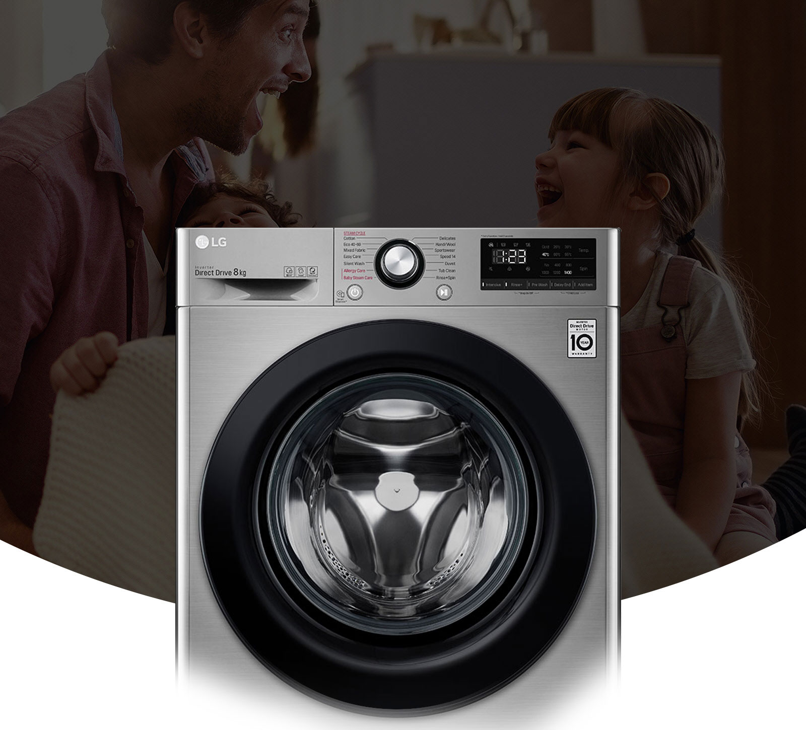 Έξυπνη φροντίδα 18% μεγαλύτερη προστασία ρούχου