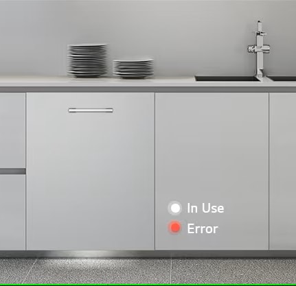 Lavavajillas integrado en cocina