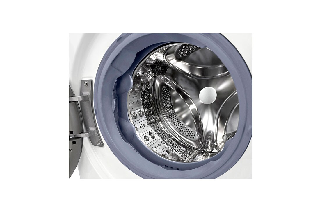 LG Πλυντήριο Ρούχων 10,5kg, AI DD™, Ατμού, TurboWash™ , Front Detail, F6WV910P2E, thumbnail 4