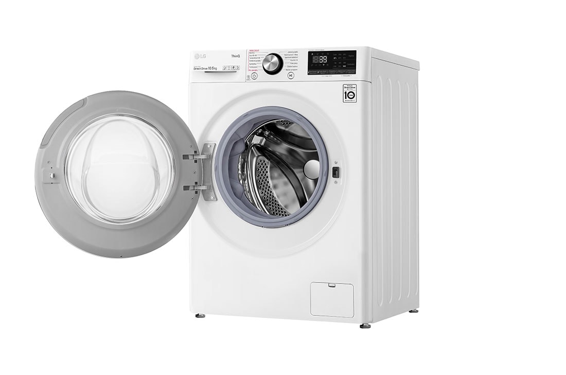 LG Πλυντήριο Ρούχων 10,5kg, AI DD™, Ατμού, TurboWash™ , Left, F6WV910P2E, thumbnail 11