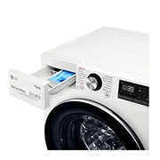 LG Πλυντήριο Ρούχων 10,5kg, AI DD™, Ατμού, TurboWash™ , Drawer Open, F6WV910P2E, thumbnail 5