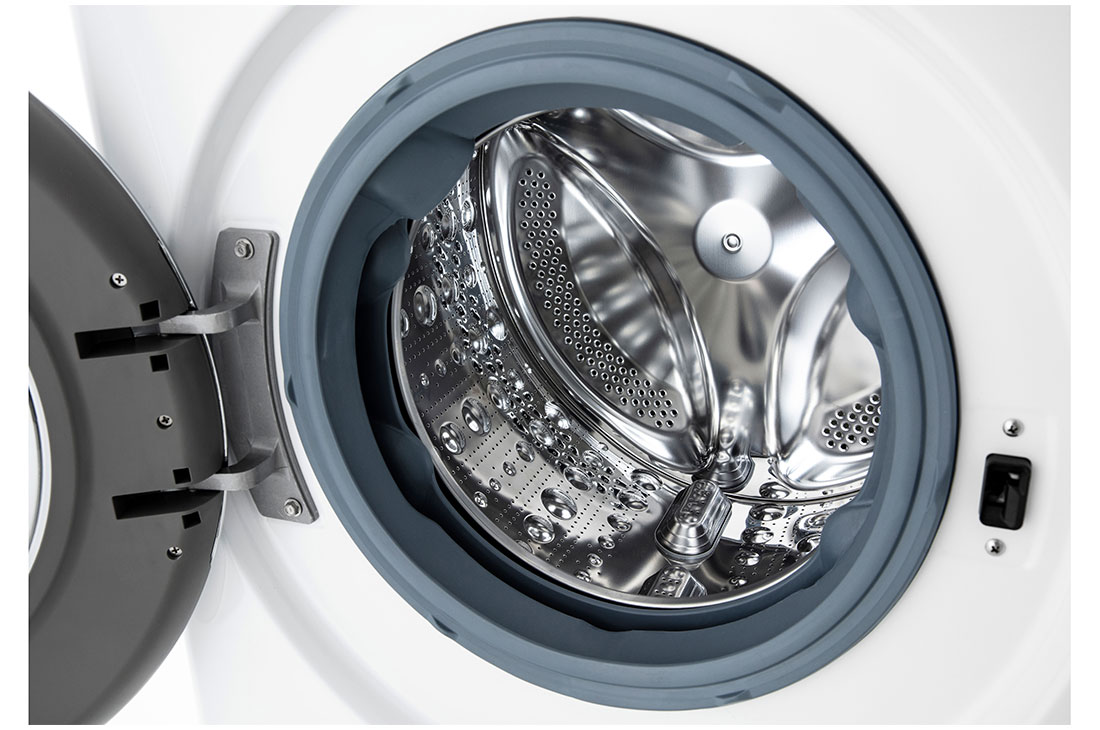 LG Πλυντήριο Ρούχων 12kg, AI DD™, Ατμού, TurboWash™, Front Detail, F4WV912P2E, thumbnail 4