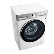 LG Πλυντήριο Ρούχων Slim 8,5kg, AI DD™, Ατμού, TurboWash™, Top Perspective_slim, F2WV9S8P2E, thumbnail 8