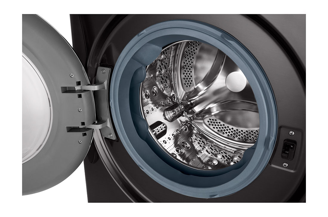 LG Πλυντήριο Ρούχων 10,5kg, AI DD™, Ατμού, TurboWash™ , Drum Detail, F6WV910P2SE, thumbnail 4