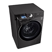 LG Πλυντήριο Ρούχων 10,5kg, AI DD™, Ατμού, TurboWash™ , Right Top Perspective, F6WV910P2SE, thumbnail 9