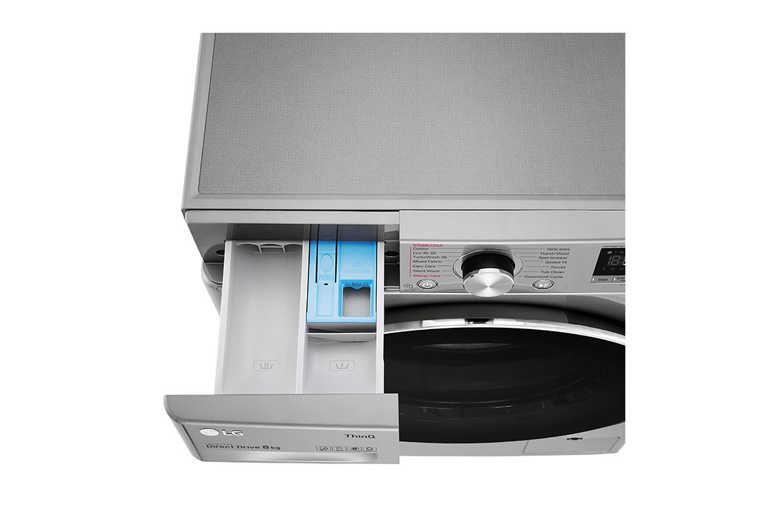 LG Πλυντήριο Ρούχων 8kg, AI DD™, Ατμού, TurboWash™360˚ , F4WV708S2TE, F4WV708S2TE, thumbnail 7