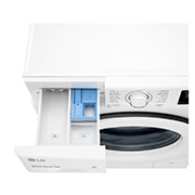 LG Πλυντήριο Ρούχων Slim 7kg, AI DD™, Top Left open Perspective view, F2WV3S7N3E, thumbnail 6