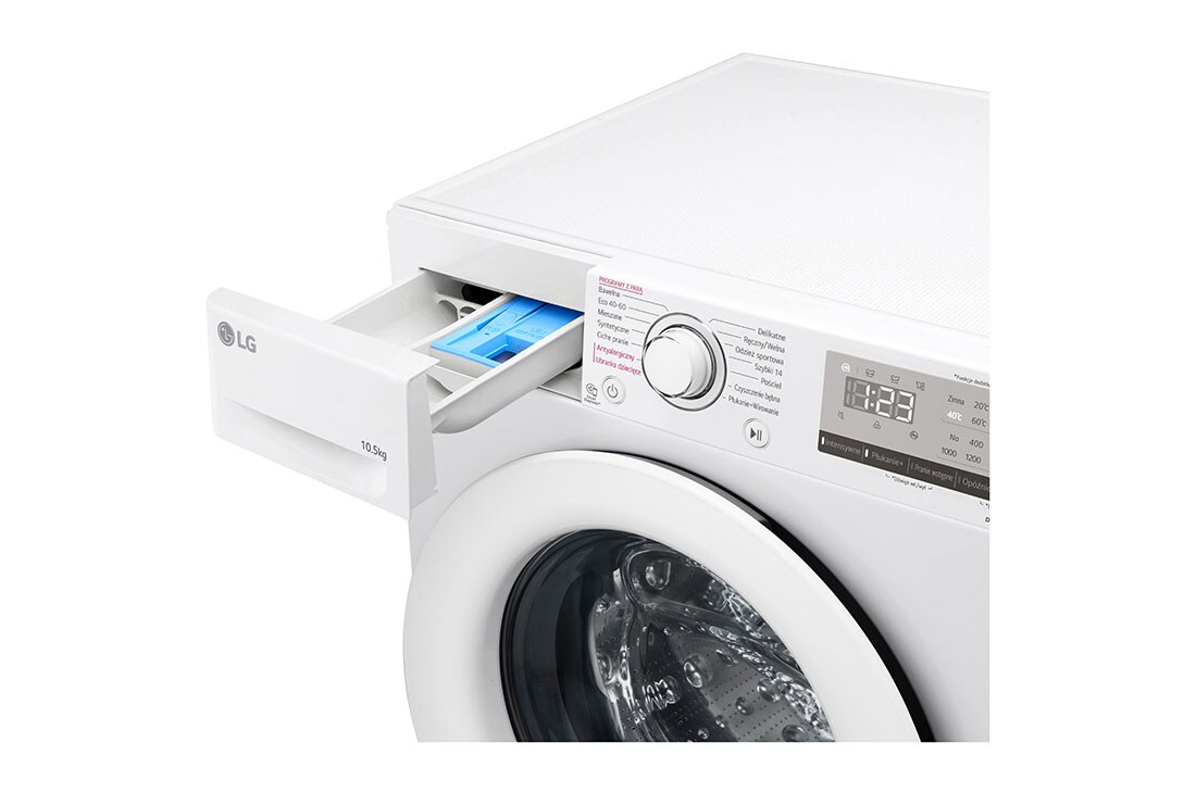 LG Πλυντήριο Ρούχων 10,5kg, AI DD™, Ατμού , F4WV310WHT, F4WV310WHT, thumbnail 5