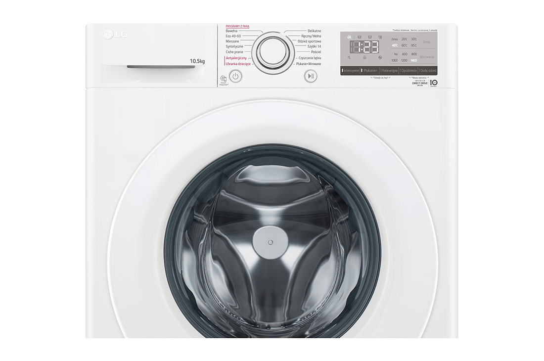 LG Πλυντήριο Ρούχων 10,5kg, AI DD™, Ατμού , F4WV310WHT, F4WV310WHT, thumbnail 6