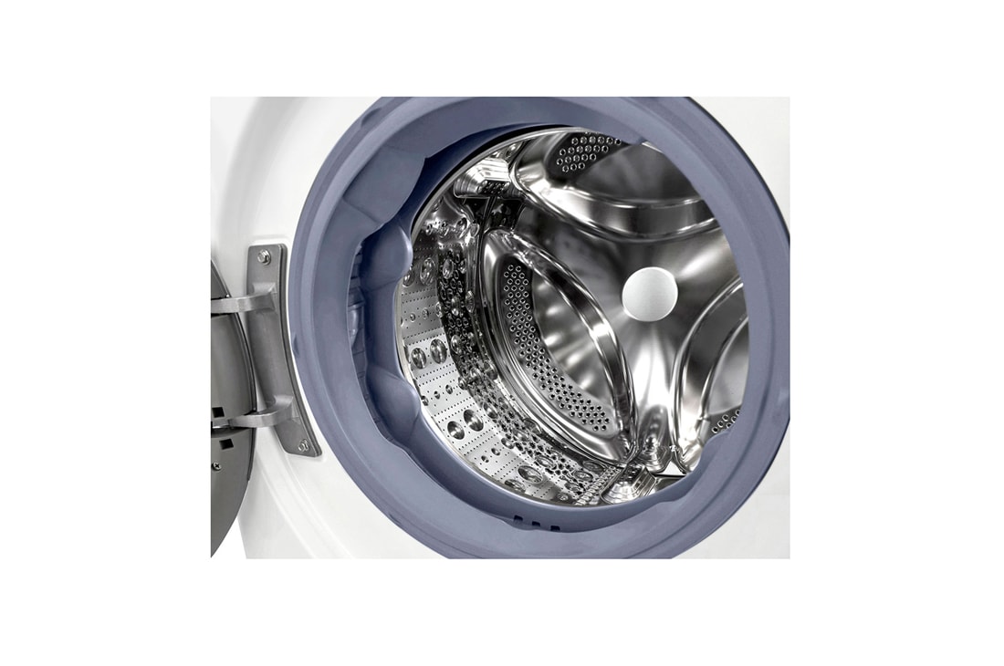 LG Πλυντήριο Ρούχων 10,5kg, AI DD™, Ατμού, drum detail view, F4WV510SAA, thumbnail 4