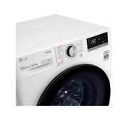 LG Πλυντήριο Ρούχων 10,5kg, AI DD™, Ατμού, top left panel view, F4WV510SAA, thumbnail 3