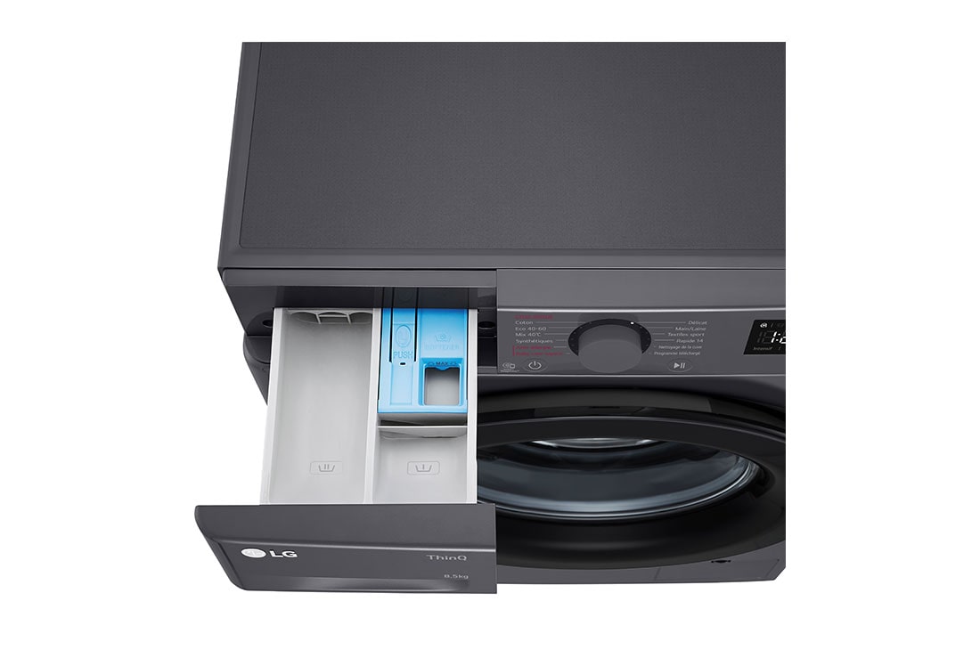 LG Πλυντήριο Ρούχων Slim 8,5kg, AI DD™, Ατμού , Detail drawing, F2WV308S6AB, thumbnail 7