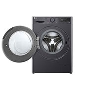 LG Πλυντήριο Ρούχων Slim 8,5kg, AI DD™, Ατμού , front door opening view, F2WV308S6AB, thumbnail 2
