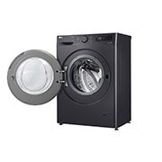 LG Πλυντήριο Ρούχων Slim 8,5kg, AI DD™, Ατμού , left door opening side view, F2WV308S6AB, thumbnail 11