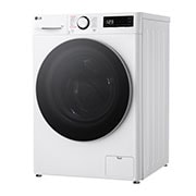 LG Πλυντήριο Ρούχων 9kg, AI DD™, Steam™, TurboWash™, right view, F4R5009TSWS, thumbnail 12