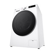LG Πλυντήριο Ρούχων 9kg, AI DD™, Steam™, TurboWash™, right open view, F4R5009TSWS, thumbnail 13