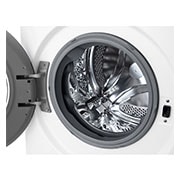 LG Πλυντήριο Ρούχων 9kg, AI DD™, Steam™, drum detail view, F4R3009NSWB, thumbnail 4