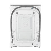 LG Πλυντήριο Ρούχων 9kg, AI DD™, Steam™, TurboWash™, Back View, F4R5009TSWW, thumbnail 15