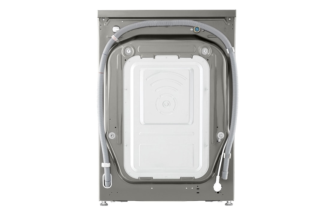 LG Πλυντήριο Ρούχων 9kg, AI DD™, Steam™ TurboWash™, Back View, F4R7009TSSB, thumbnail 15