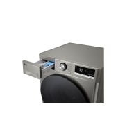 LG Πλυντήριο Ρούχων 9kg, AI DD™, Steam™ TurboWash™, Top Right Drawer Open Detail view, F4R7009TSSB, thumbnail 6
