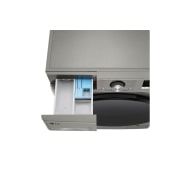 LG Πλυντήριο Ρούχων 9kg, AI DD™, Steam™ TurboWash™, Top Drawer Open Detail view, F4R7009TSSB, thumbnail 7
