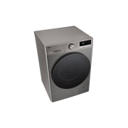 LG Πλυντήριο Ρούχων 9kg, AI DD™, Steam™ TurboWash™, Top Left Perspective view, F4R7009TSSB, thumbnail 8