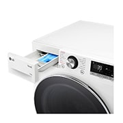LG Πλυντήριο Ρούχων 11kg, AI DD™, Steam™, Drawer Open, F4R7011TSWC, thumbnail 5