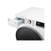 LG Πλυντήριο Ρούχων 9kg, AI DD™, Steam™, Drawer Open, F4R7509TSWG, thumbnail 5