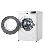 LG Πλυντήριο Ρούχων 9kg, AI DD™, Steam™, Right open view , F4R3009NSWW, thumbnail 11