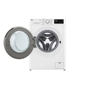 LG Πλυντήριο Ρούχων 10kg, AI DD™, Steam™, front open view, F4R3710NSWW, thumbnail 2