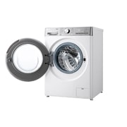 LG Πλυντήριο Ρούχων 13kg, AI DD™, Steam™,TurboWash™, right open view, F4R9513TPWC, thumbnail 11