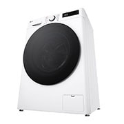 LG Πλυντήριο Ρούχων 9kg, AI DD™, Steam™,TurboWash™, Right perspective view, F2R5009TSWB, thumbnail 13