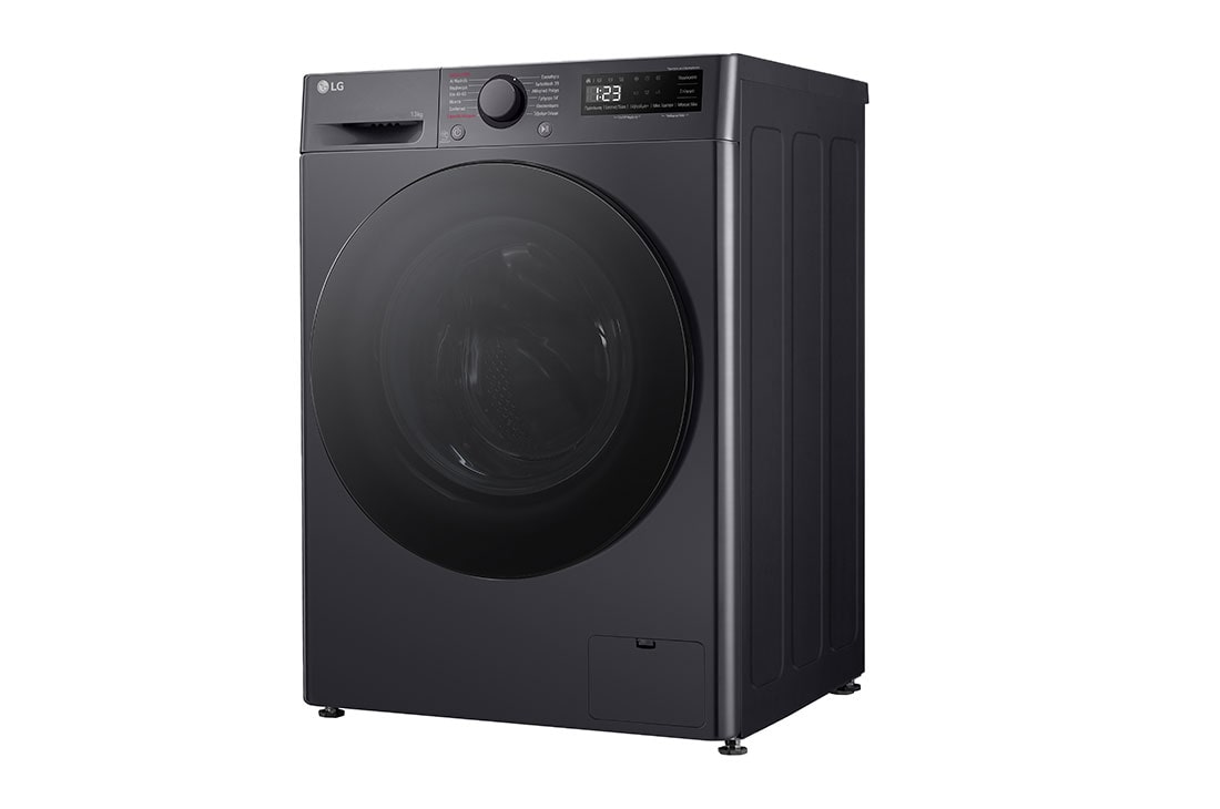 LG Πλυντήριο Ρούχων 13kg, AI DD™, Steam™,TurboWash™, Right view, F4R5013TSMB, thumbnail 12