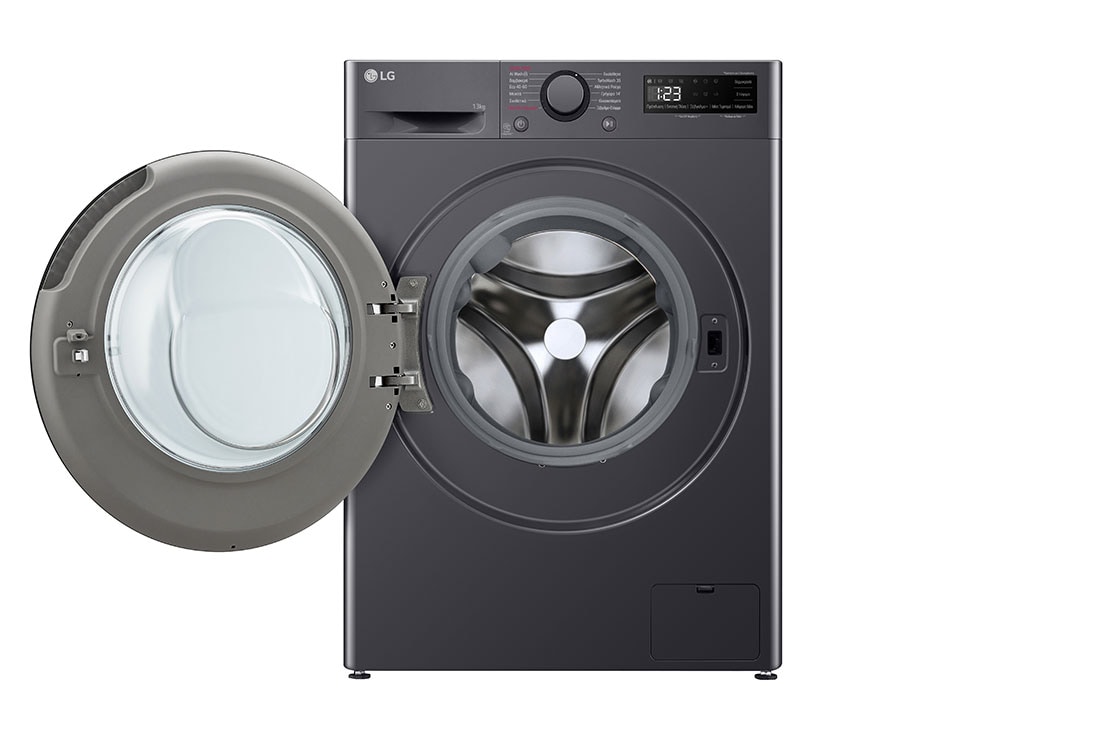 LG Πλυντήριο Ρούχων 13kg, AI DD™, Steam™,TurboWash™, Front open, F4R5013TSMB, thumbnail 2