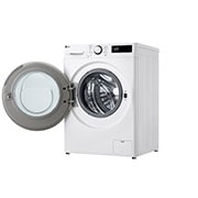 LG Πλυντήριο Ρούχων 13kg, AI DD™, Steam™,TurboWash™, Right bottom Perspective, F4R5013TSWW, thumbnail 13