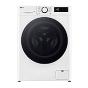 LG Πλυντήριο Ρούχων 8kg, AI DD™, Steam™,TurboWash™, front view, F2R5008TSWW, thumbnail 1
