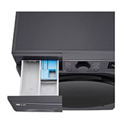 LG Πλυντήριο Ρούχων 10kg, AI DD™, Steam™,TurboWash™, Top Drawer Open , F4R5010TSMB, thumbnail 7