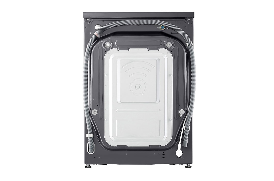 LG Πλυντήριο Ρούχων 8kg, AI DD™, Steam™,TurboWash™, Back side, F2R5008TSMB, thumbnail 15