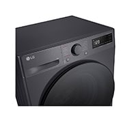 LG Πλυντήριο Ρούχων 8kg, AI DD™, Steam™,TurboWash™, detail view, F2R5008TSMB, thumbnail 3
