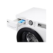 LG Πλυντήριο Ρούχων 11kg, AI DD™, Steam™, Top Right Drawer Open Detail view, F4R3P11NSWB, thumbnail 5